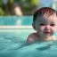 Placeholder: Cute Baby swimming in pool unreal 5, octane render,cinema4d, dynamic lighting, dramatic lighting, 4k, redshift render, highly, hyperrealism ultra detailed, hyper realistic.