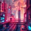 Placeholder: create a nice cool background for my account the image must show Worlds Non Existed and Reality and Reimagined , future modern city and future modern industry ,vibrant metallic colors .1:1 ratio. no text should displayed