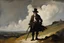 Placeholder: newry highwayman, brigand, rogue, William orpen style, oil painting,