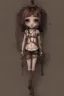 Placeholder: steampunk girl knife hell end solitary cute darkness sad body