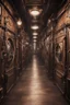 Placeholder: Steampunk video corridor