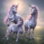 Placeholder: 2 baby unicorns