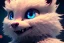 Placeholder: cutest AND softest creature in the world| large doll like eyes| supernatural and otherworldly| highly detailed vibrant fur| magical glowing trails| light dust| aesthetic| cinematic lighting| bokeh effect| mdjrny-v4 style