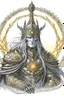 Placeholder: Draw the dark sun gwyndolin from dark souls