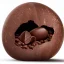 Placeholder: Futuristic cocoa pod image