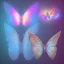 Placeholder: luminous pastel colors, butterfly