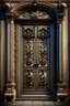 Placeholder: A beautiful baroque door portrait with a numbers 700, and text Thank You extremely detailed hyperrealistic concept portrait