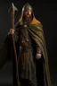 Placeholder: celtic spear warrior with cloak