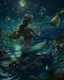 Placeholder: mermaid serenading a full moon, in the style of mystical sea ballads, art nouveau, silvery luminescence, romantic and enchanting, moonlit ocean escapes, captivating underwater melodies --ar 27:30 Modifiers: Nikon D850 digital painting Award winning photography 8k many rainbow bubbles very attractive beautiful dynamic lighting imperial colors fantastic view 4K 3D high definition crisp quality Unreal Engine colourful hdr Thomas Kinkade Alphonse Mucha
