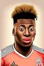 Placeholder: Andre Onana Footballer cartoon 2d