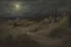 Placeholder: night, mistery and enigmatic, dry weeds, new age influence, disturbing and horror, rocks, epic, hans am ende, juliette wytsman, gustave de smet, and jenny montigny impressionism paintings