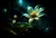 Placeholder: Alexander Jansson || CLOSE UP "Breathtaking, Gorgeous, Glowing Bioluminescent White Spirit Flower, Lily, AT NIGHT, Golden Magic, Gorgeous, Intricate, Extremely Detailed, Beautiful"