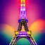 Placeholder: concept art, eifel tower made of candies, eifel tower paris, ultra realistic, ulgra high quality, professional photography, cinematic, volumetric light, paris background