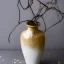 Placeholder: photo of a cracked ceramic vase repaired with gold, kintsugi, beautiful, vines and leaves, rosebuds, delicate, cinematic, high detail, beautiful composition, delicate arrangement, aesthetic, soft lighting, award winning photography, tender