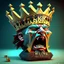 Placeholder: King crazy 3D