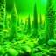 Placeholder: Odd green swamp landscape with odd beings walking, surreal abstract Max Ernst style, Tim Burton, Harry Potter, 120mm photography, sharp focus, 8k, deep 3d field, very detailed, volumetric light, very colorful, ornate, F/2.8, insanely detailed and intricate, hypermaximalist