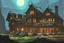 Placeholder: A mansion in an underground cavern city