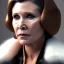 Placeholder: actress carrie fisher with symmetrical short hair, fur coat, 17th century, insanely detailed, 16k resolution, perfect eyes, round pupil, cinematic smooth, intricate detail, painted Renaissance style