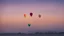 Placeholder: balloon with colors before sunrise