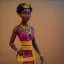 Placeholder: kente african bride model, full body, cinema 4d, octane render, high detail