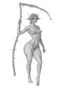 Placeholder: a forest fairy with horns and developed muscles