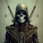 Placeholder: a skeleton archer holding a bow in his hand, steam punk, realistic, made in octane, cinematic, ultra-realistic, extremely detailed octane rendering, 8K, VRAY Super Real ar 2:3, dof photorealistic futuristic 50mm lens hard lighting dark gray tintype photograph, realistic lighting, sepia color