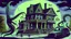 Placeholder: a lovecraftian alien overlords attack neighborhood houses