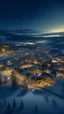 Placeholder: drone shot of Lillehammer, shot on Hasselblad h6d-400c, zeiss prime lens, bokeh like f/0.8, tilt-shift lens 8k, high detail, smooth render, down-light, unreal engine, prize winning