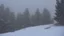 Placeholder: snowstorm in the hills