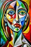 Placeholder: picasso vrouw schilderrij abstract