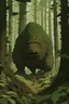 Placeholder: giant hiding in the woods