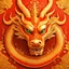 Placeholder: A beautiful painting of Chinese dragon portrait in red and gold canvas, filled with a unique oriental ornaments, patterns, dots and colors, in Antonio Gaudi style, Miki Asai Macro photography, close-up, hyper detailed, trending on artstation, sharp focus, studio photo, intricate details, highly detailed, by greg rutkowski, Gustav Klimt