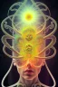 Placeholder: Spiritual Tentacles over human Head creating reality around, Dimethyltryptamine