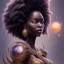 Placeholder: sango fantasy, fantasy magic, intricate, sharp focus, illustration, highly detailed, digital painting, concept art, matte, masterpiece head sexy view black African beauty black afro hair space lady beige carp skin African space night