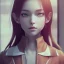 Placeholder: Anime, female student studying on window,perfect face, cool face, ultra detail, unreal engine 5, cinema4d, sun light, studio lighting --ar 1:1 --v 4