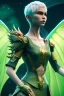 Placeholder: Perfect amazing women with short green hair and dragon wings wearing only dragon scales,mythical,fantasy , magnificent, majestic, highly intricate, Realistic photography, incredibly detailed, ultra high resolution, 8k, complex 3d render, cinema 4d.