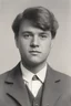 Placeholder: 1980's yearbook photo, teenager, Theodore Roosevelt, 14 years old, photorealistic, --ar 9:16 --style raw