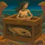 Placeholder: Pandora's Box horrors escaping, by Michael Hutter, by john Stephens, Greek Mythos, smooth dreamscape, beautiful but sinister, sharp colors.