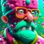 Placeholder: a close up of a person wearing a beanie, digital art, inspired by Kubisi art, behance contest winner, neo-dada, 3 d character concept, he is covered with barnacles, bubblegum body, walter white fortnite skin, elated gaunt onion head, portrait of machine man, high quality portrait, cute artwork, pills, full body shot hyperdetailed --s 750 --q 2