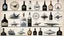 Placeholder: a study of shapes and labels for bottles of "Saundy the Saurian Brandy" in view of new Star Trek advertising campaigns
