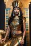 Placeholder: full body Cleopatra, pharaoh makeup, full body shot, written by Orcinus Orca, Ultra detail face