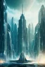 Placeholder: <@1070343311166017606>: Enormous alien mothership looming over a futuristic city skyline, Imposing presence, extraterrestrial invasion, awe- inspiring scale, ominous atmosphere, desperate resistance, hyperdetailed, story telling, moody, cinematic view, hyperrealistic, scifi movie scene,in a four dimension environment