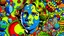 Placeholder: ללא שום אלמנט מודרני . "Pop Art" FULL COLORS bright colors and contrasts . "Pop Art" in the styles of Jeffrey Brown: Scotty Young, FULL HD 2 2 אנשים בליבוש ערבי עתיק רוכבים על גמלים עם משא , בלילה במדבר bright colors and contrasts צבעים עזים