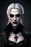 Placeholder: gothic vampire realistic korzetwoman character