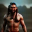 Placeholder: Khal Drogo toddler, full body, dramatic lighting, hyper realistic