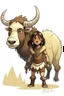 Placeholder: minotaur girl inuit brown