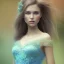 Placeholder: fairy, blue dress, beautiful, hyperrealism, masterpiece, expert, cinematic lighting, sharp focus, 8K, pastel, macro lens, woman, detailed, flower, legs, symmetric face, blonde