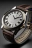 Placeholder: reate a visually appealing image of a classic leather-strapped wristwatch with Roman numeral markings, capturing the essence of timeless elegance."