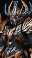 Placeholder: A close picture to cosmic transformers warrior, cosmic galaxy armor intricate details, highly detailed, in dreamshaper finetuned model with dynamic art style witg