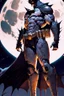 Placeholder: a cyber samurai batman standing in front of a full moon, masayoshi suto and artgerm, artgerm and genzoman, batman mecha, as seen on artgerm, batman beyond, featured on artgerm, artgerm comic, artgerm greg rutkowski _ greg, style of artgerm, artgerm and ben lo and mucha